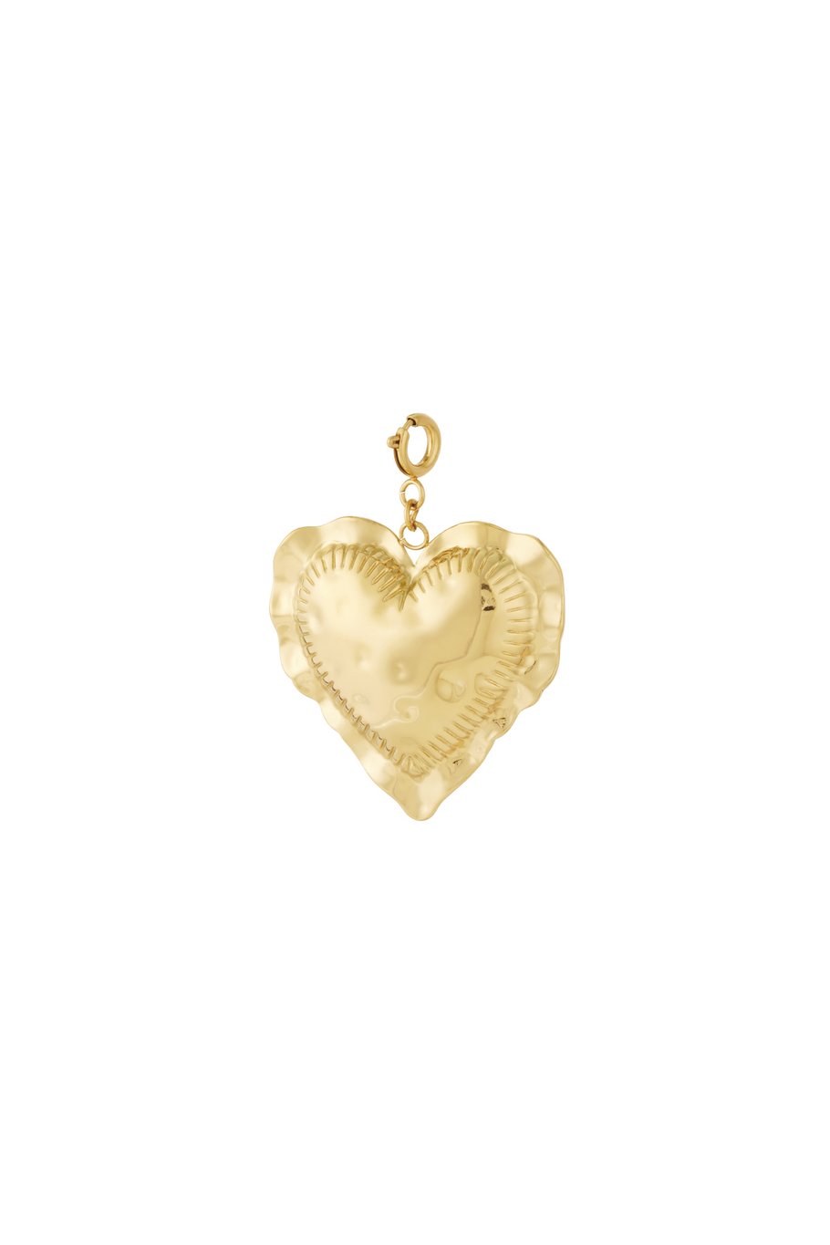 Chunky heart DIY bedel