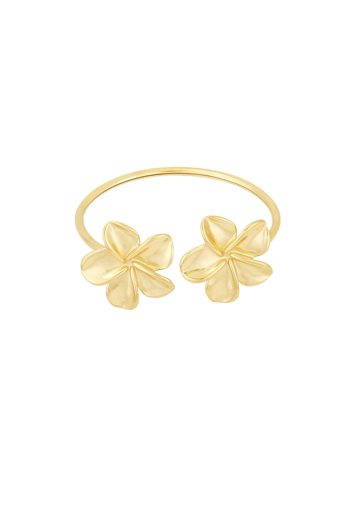 Flower duo bangle