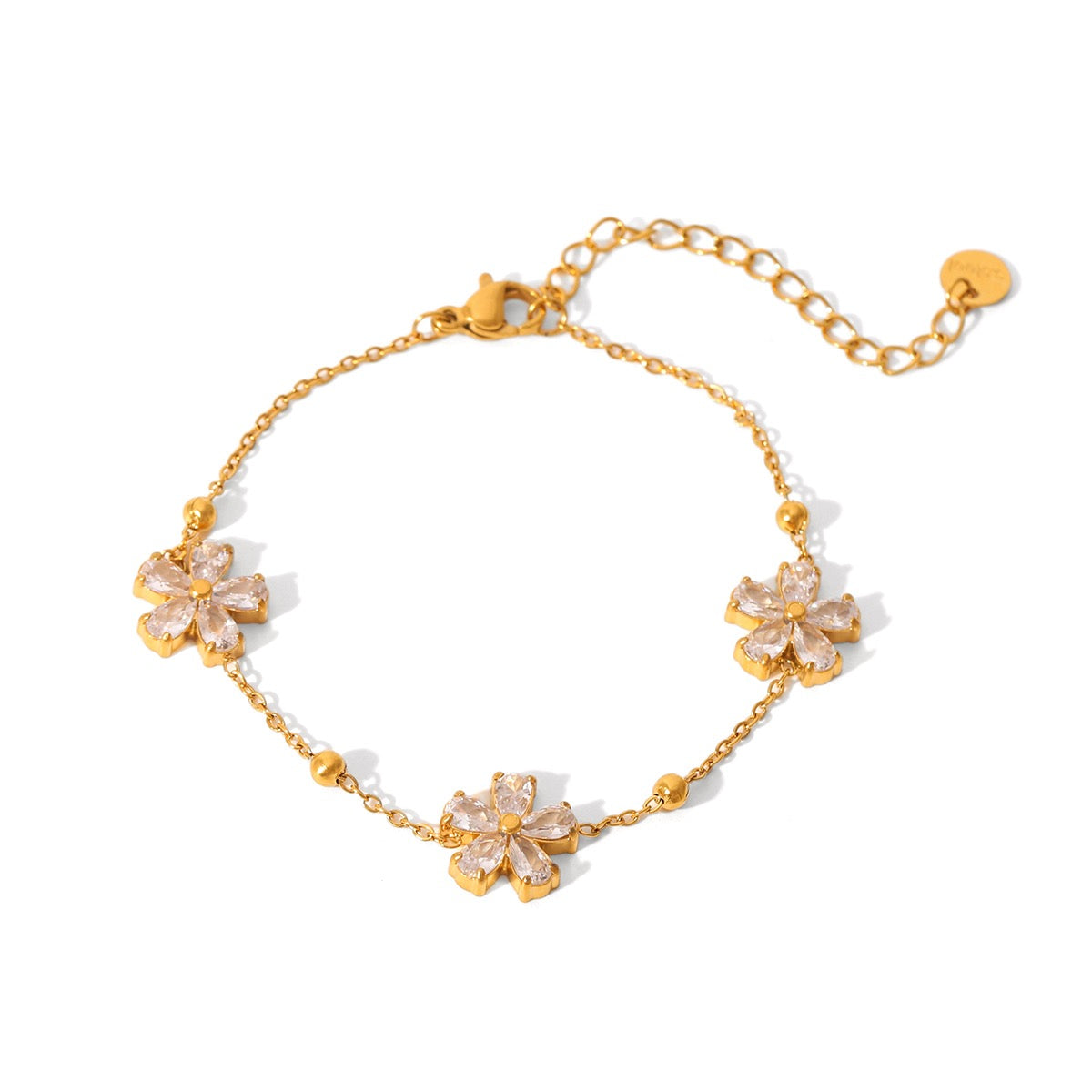 Sprakly flowers armband