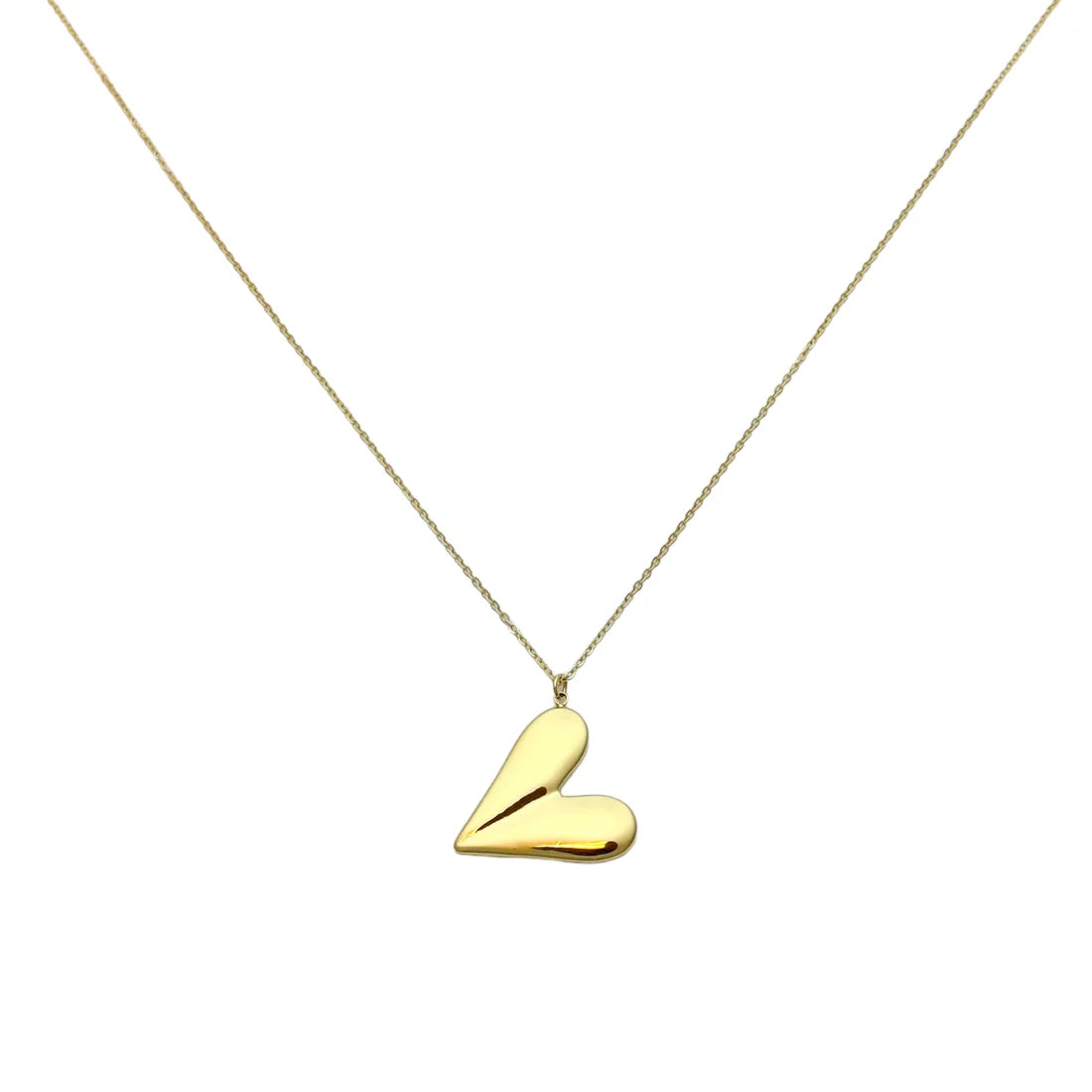 Simpel heart ketting