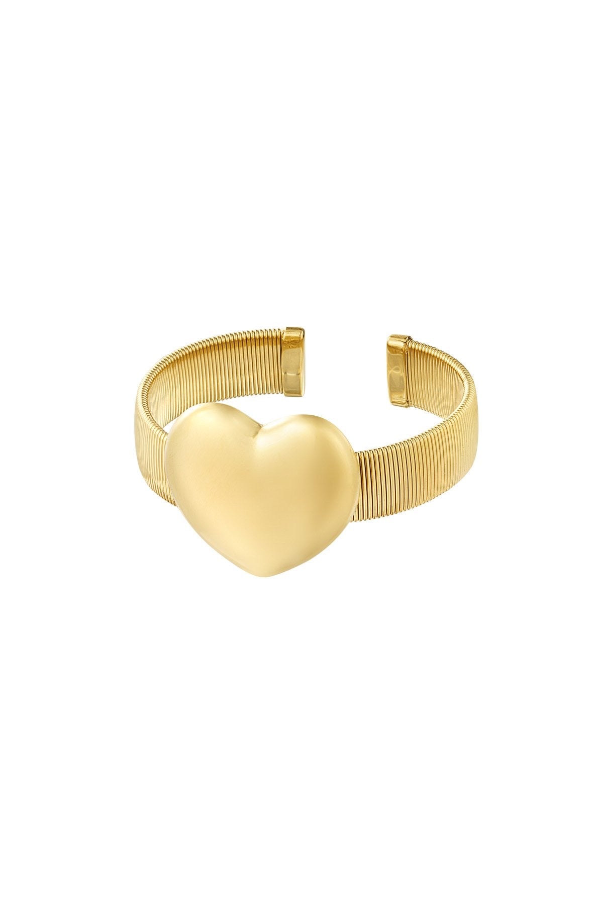 Statement love bangle
