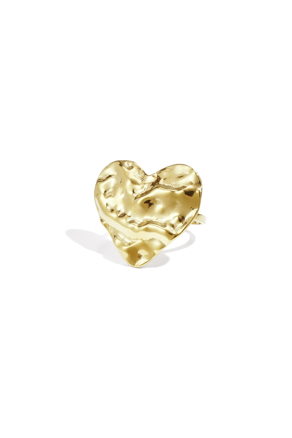 Chunky hearts ring