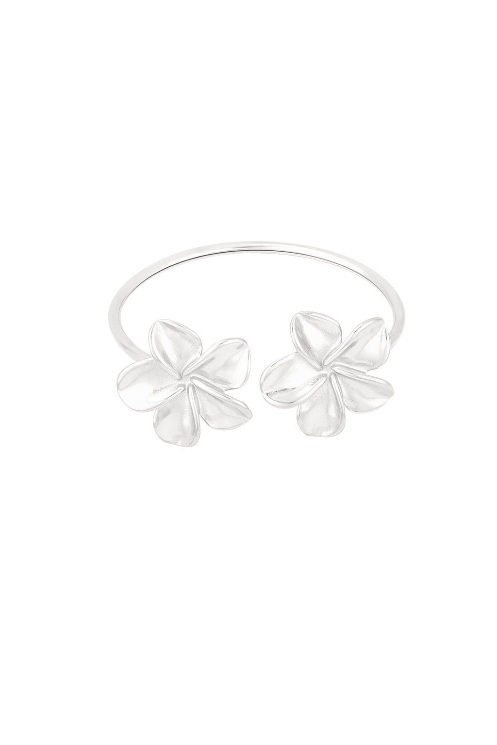 Flower duo bangle