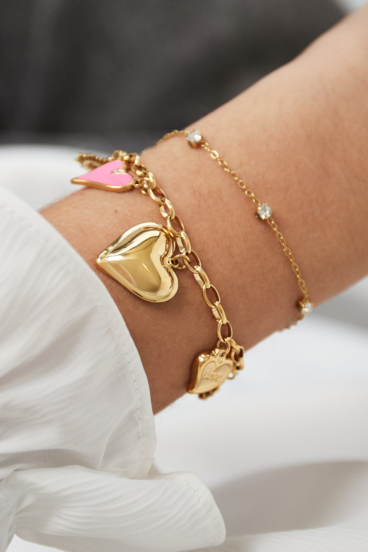 Love bedelarmband