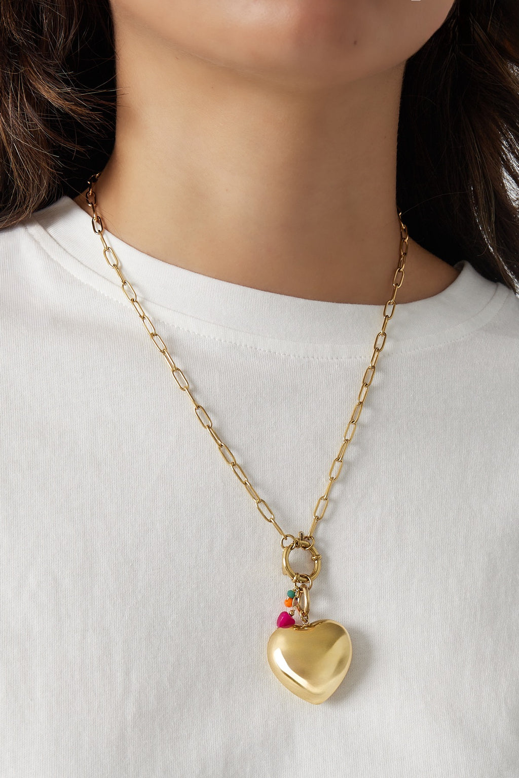 Slotketting met hartje