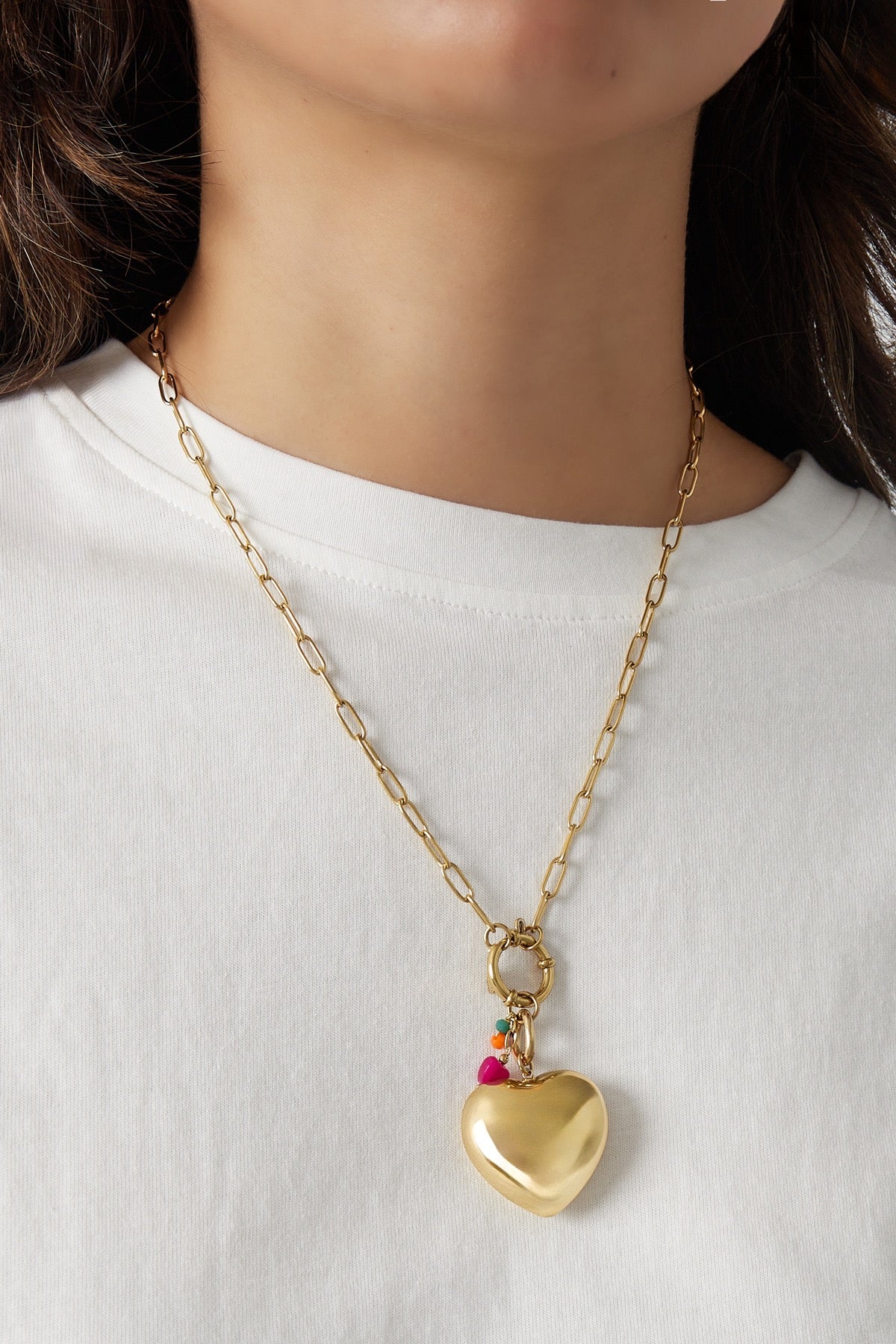 Slotketting met hartje