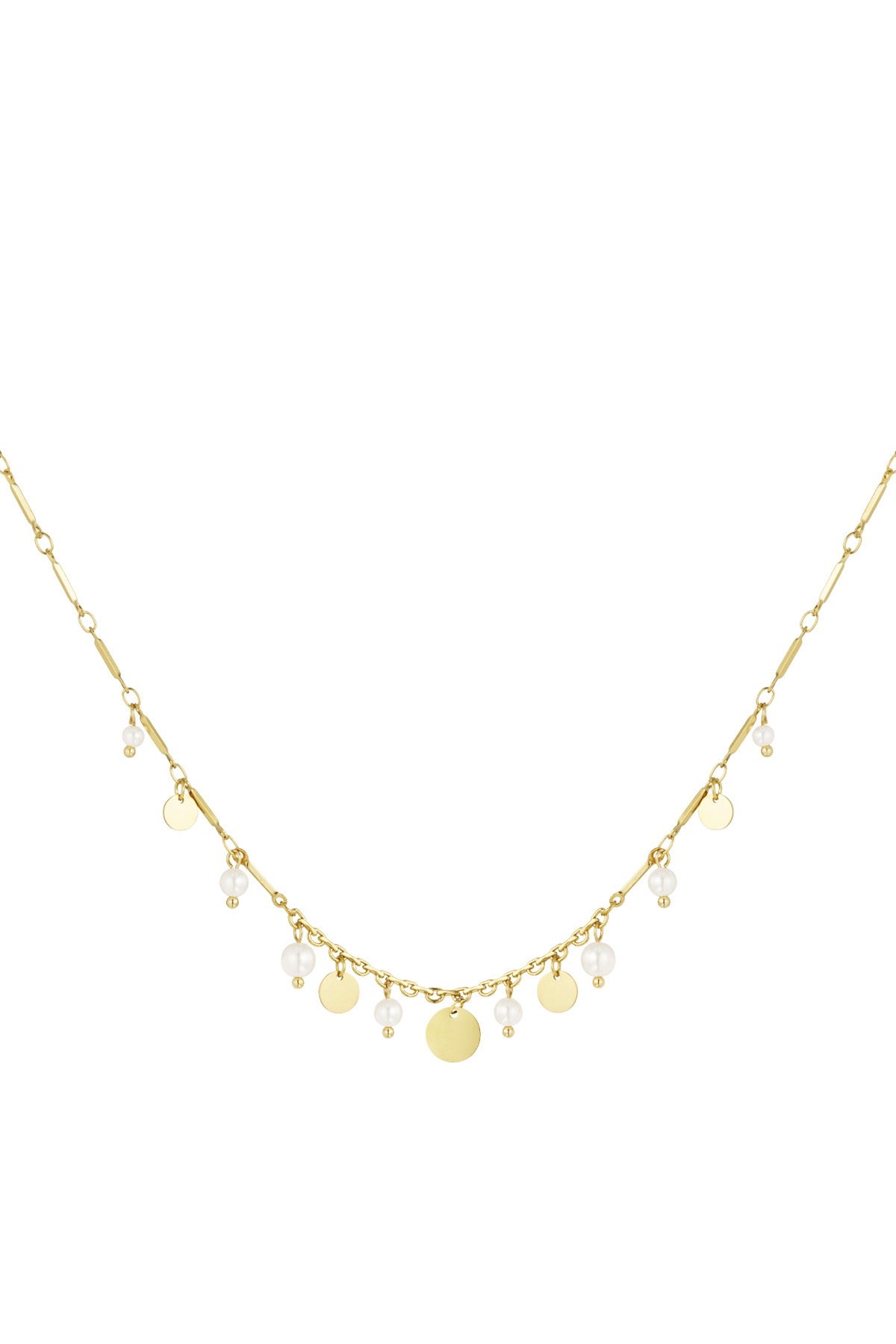 Coined elegance ketting