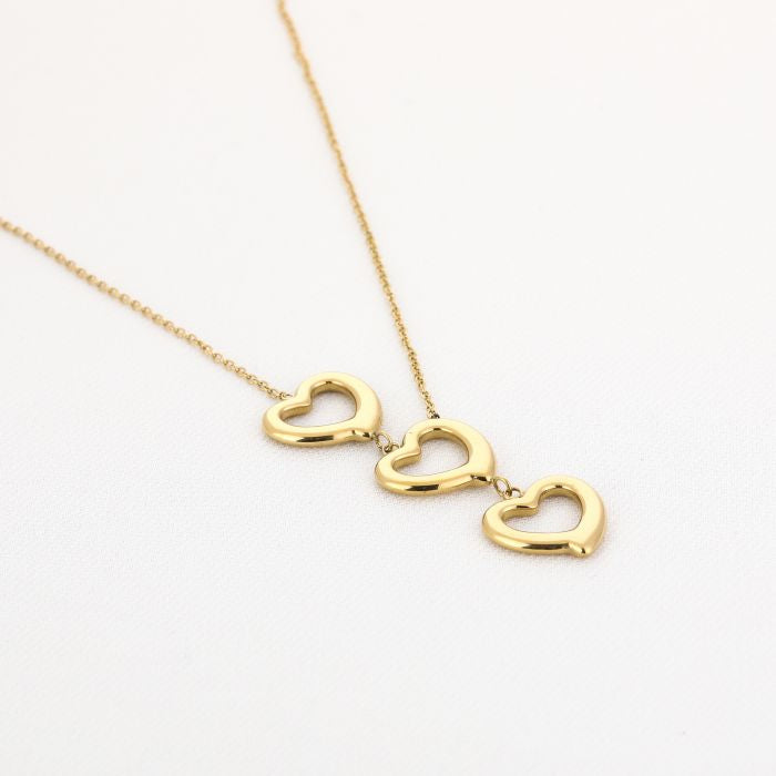 Hearts row ketting