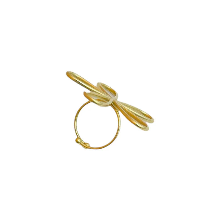 Open flower ring