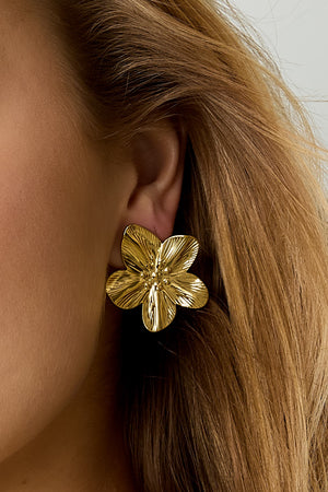 Petal pop oorbellen