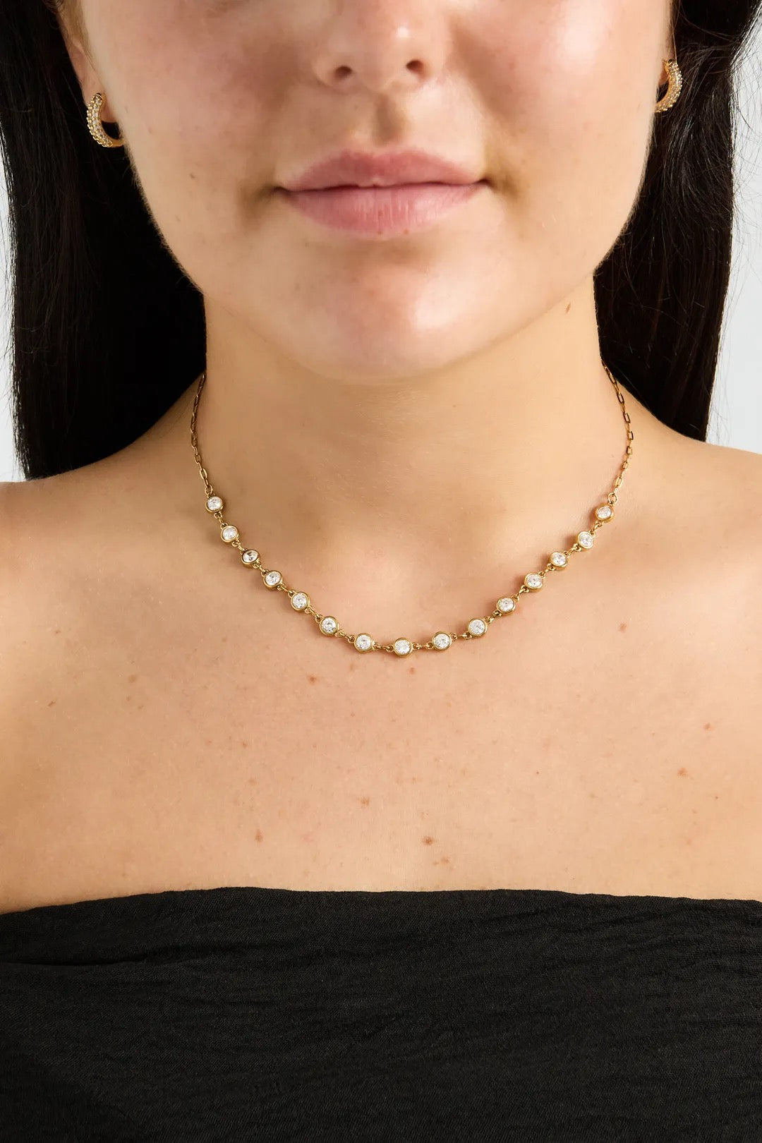 Zirkonia ketting