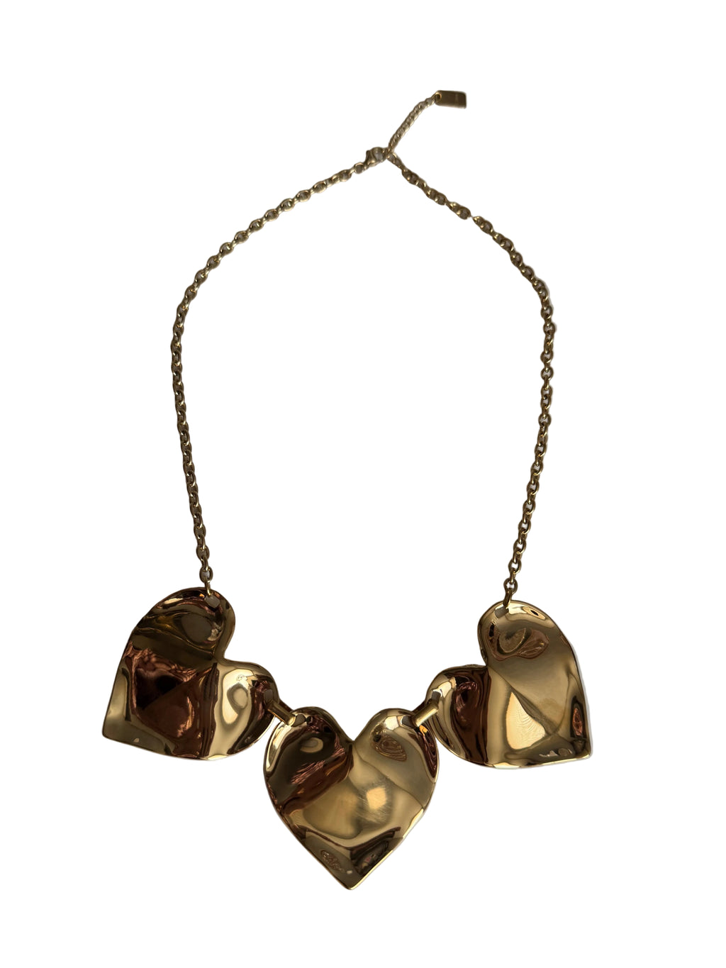 Statement triple love ketting