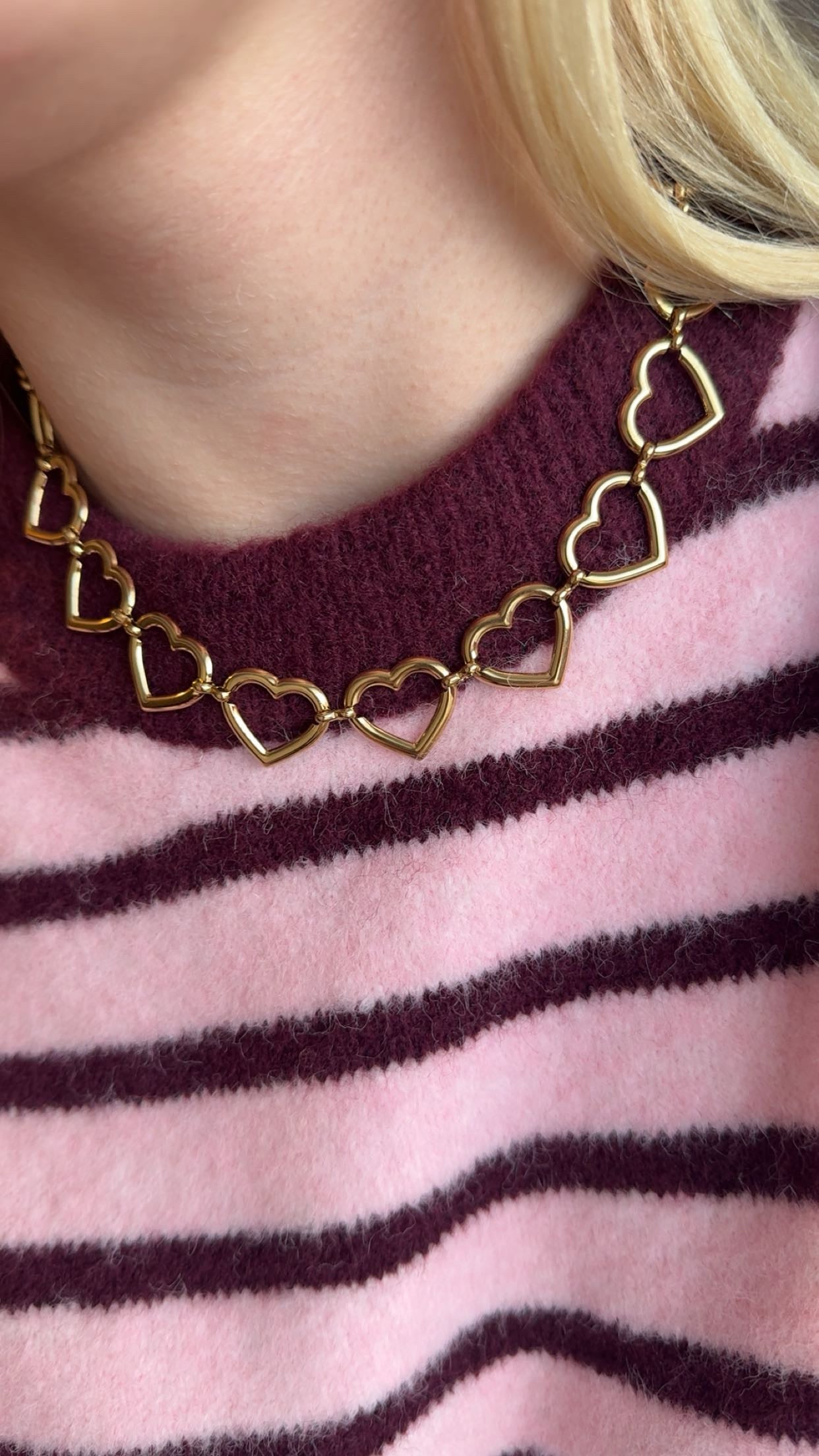 Hearts ketting