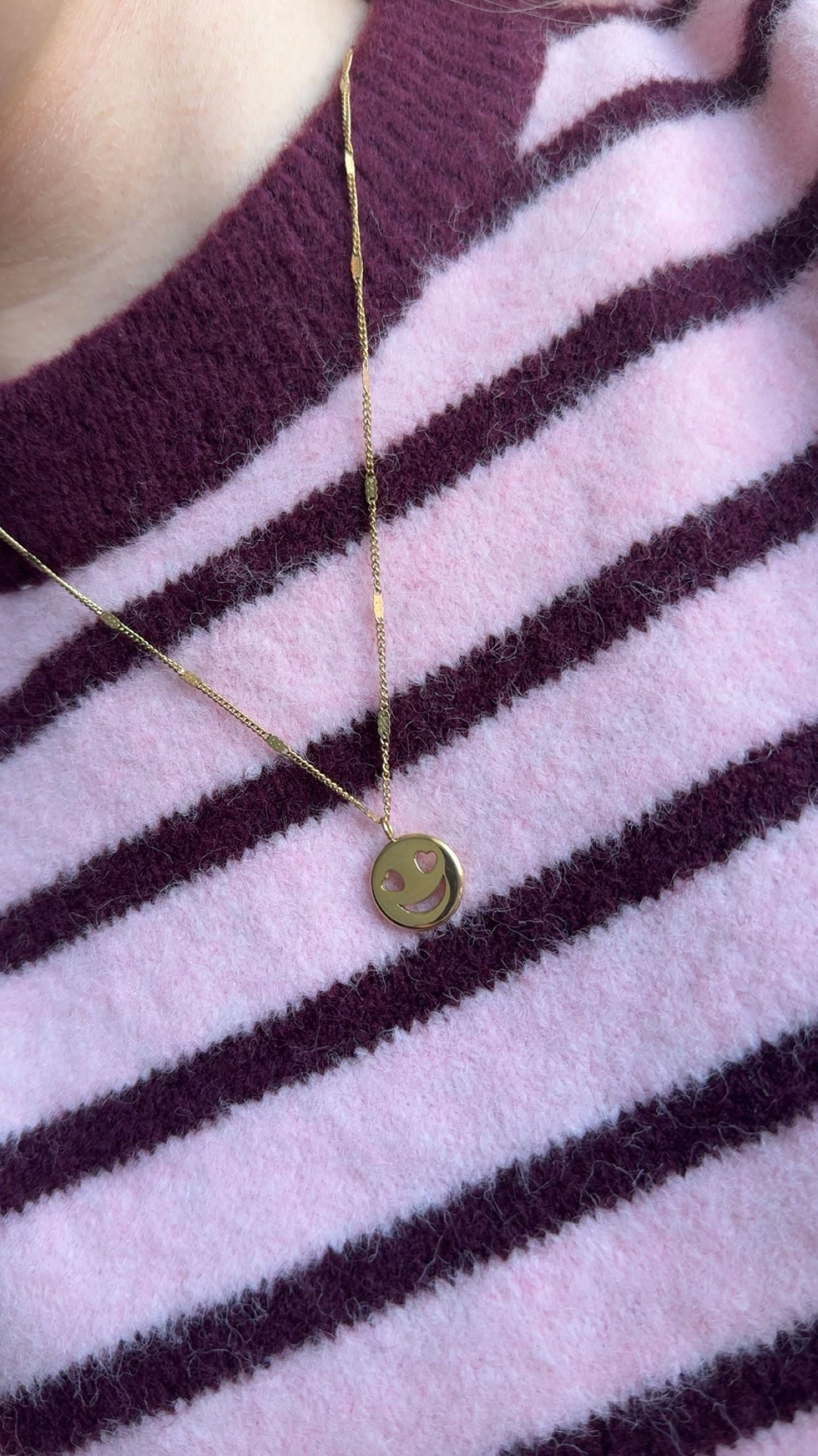 Smiley ketting