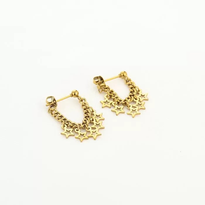 Chain sterretjes studs
