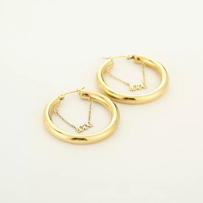 Love chain hoops
