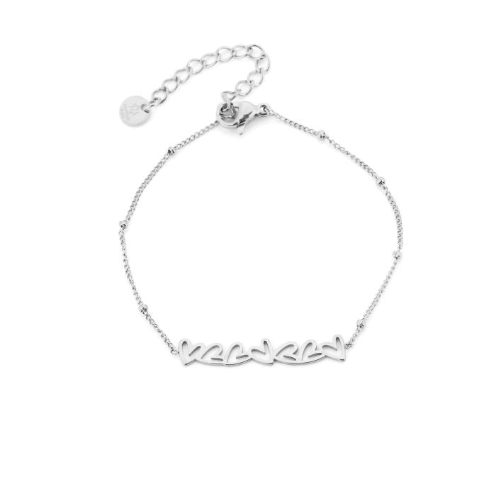 Small hearts armband