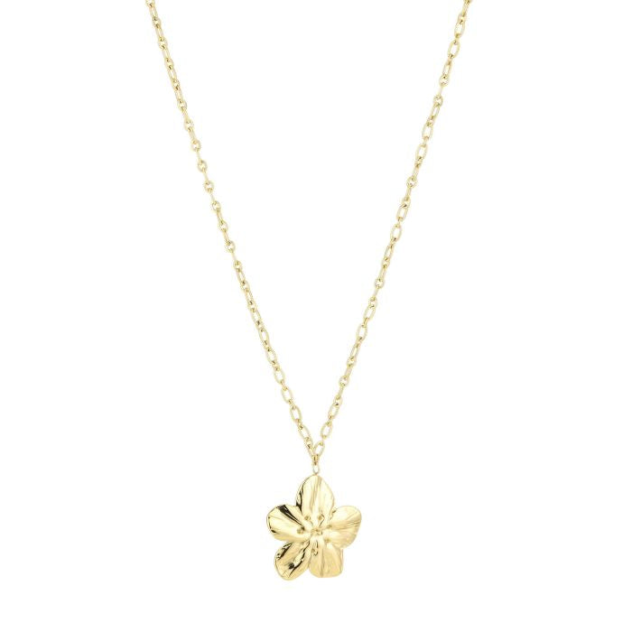 Lange bloem ketting