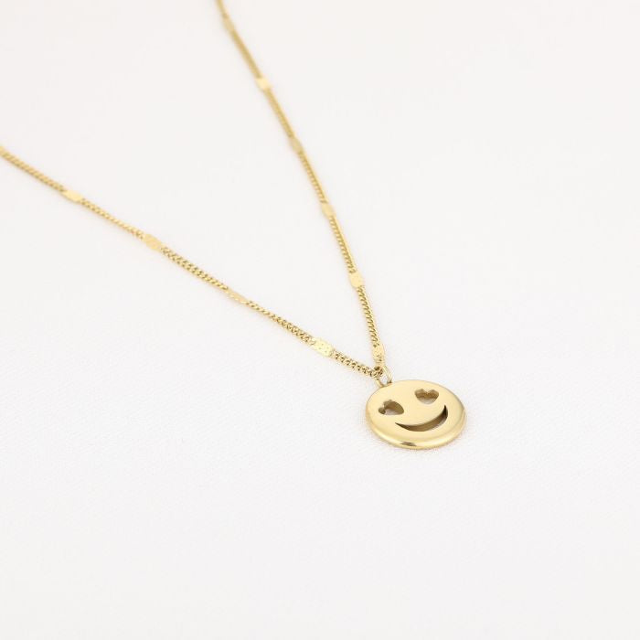 Smiley ketting