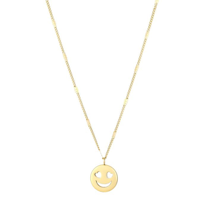 Smiley ketting