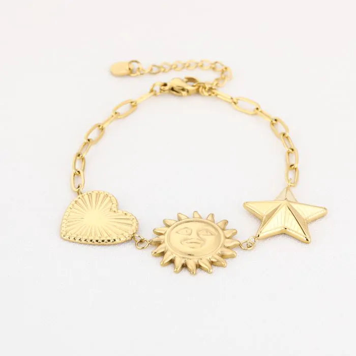 Triple bedelarmband