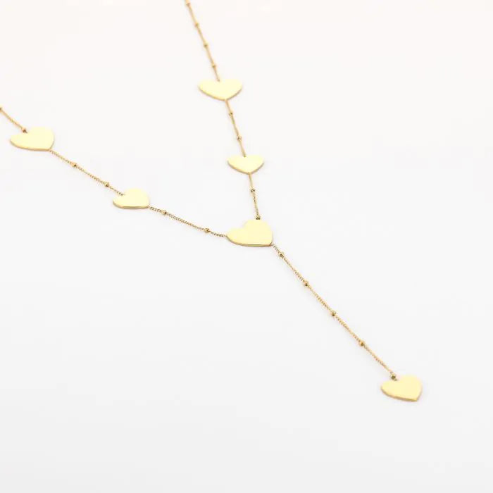 Hartjes Y ketting