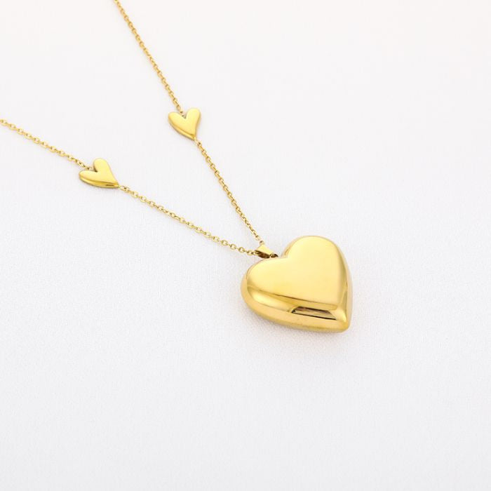 Triple bunny love lange ketting