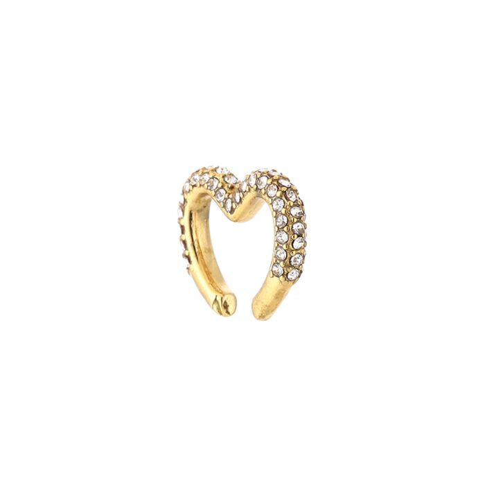Earcuff sparkle heart