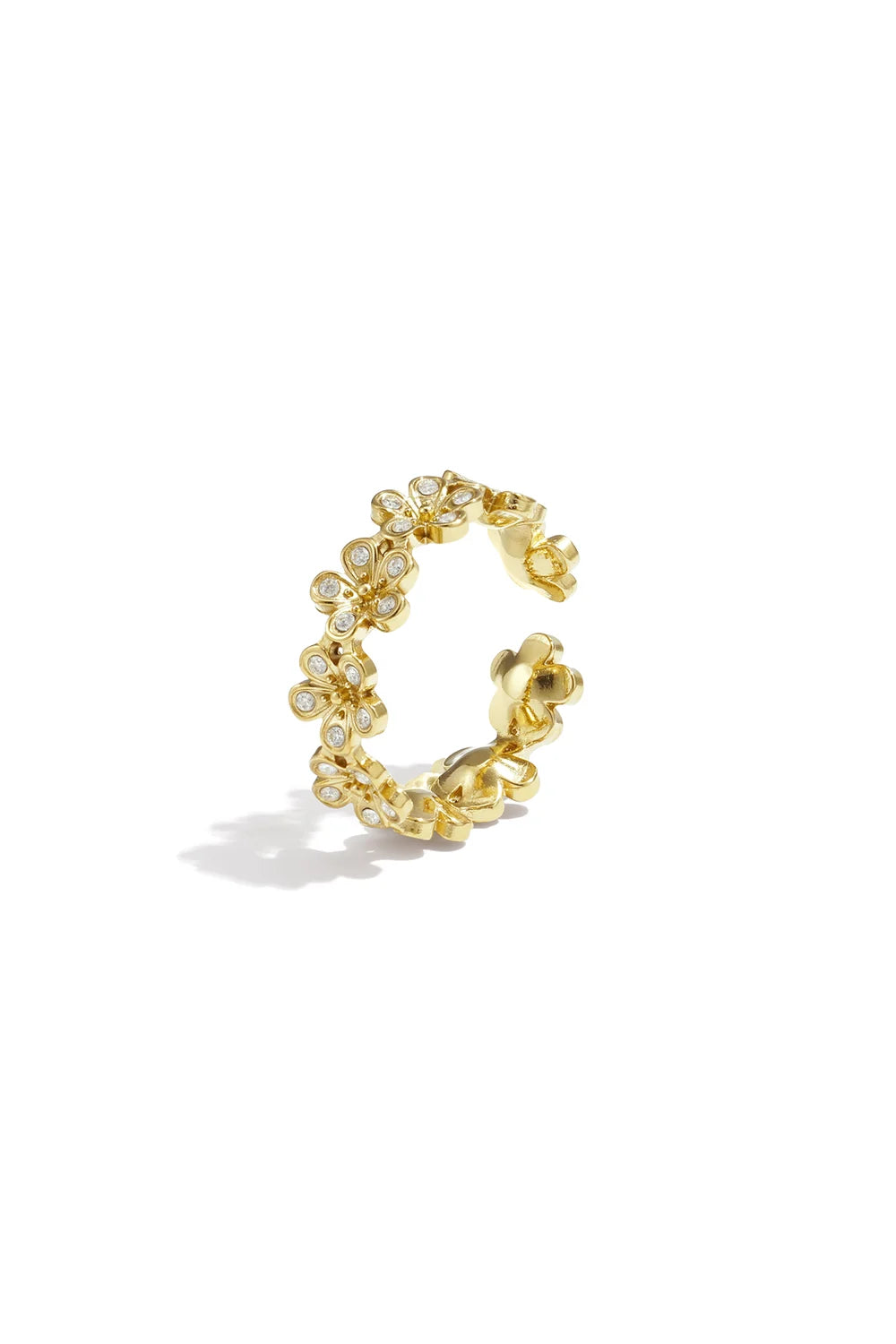 Tiny flowers ring
