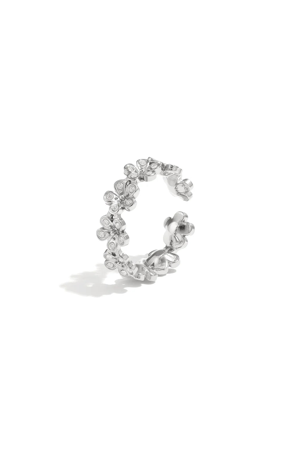 Tiny flowers ring