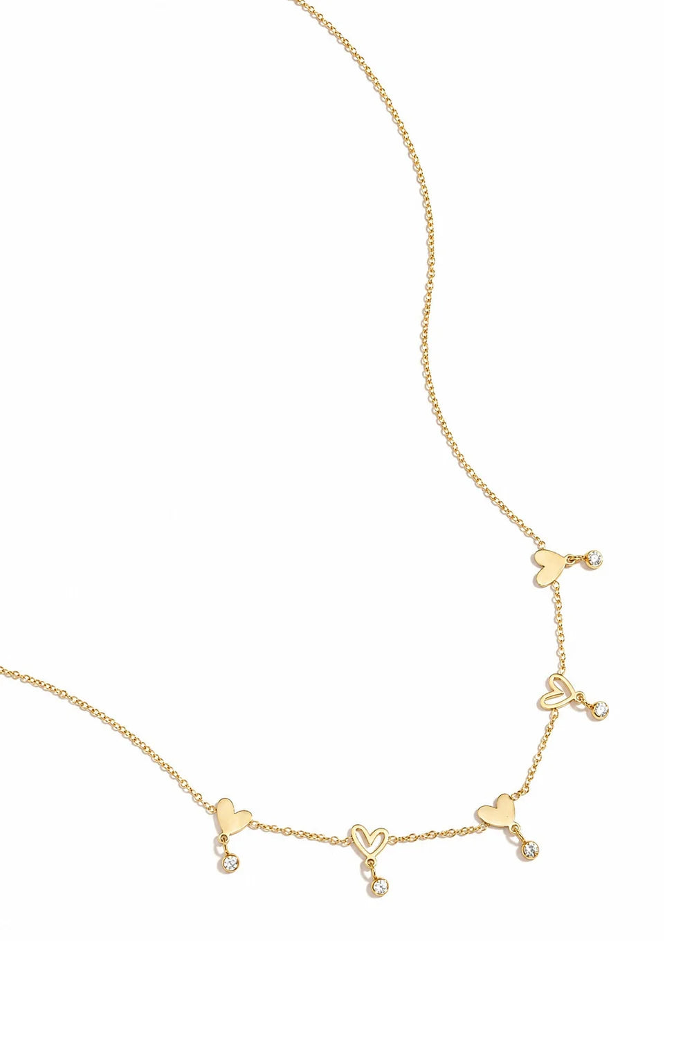 Shine heart ketting