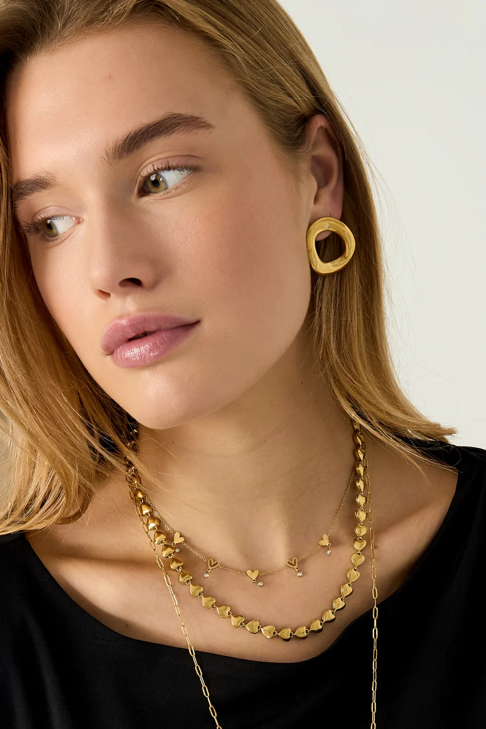 Hearts row ketting