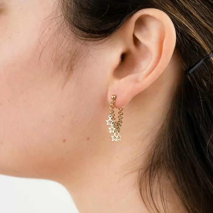 Chain sterretjes studs